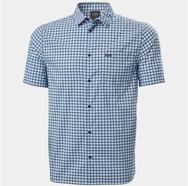 חולצת גברים מנדפת ש"ק פיורד | Men's Fjord QD Short-Sleeve Shirt White L