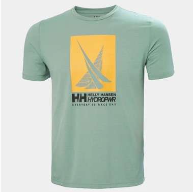 חולצת טי פרפורמנס הידרופאור רייס | Men’s HP Race Sailing T-Shirt Cactus L