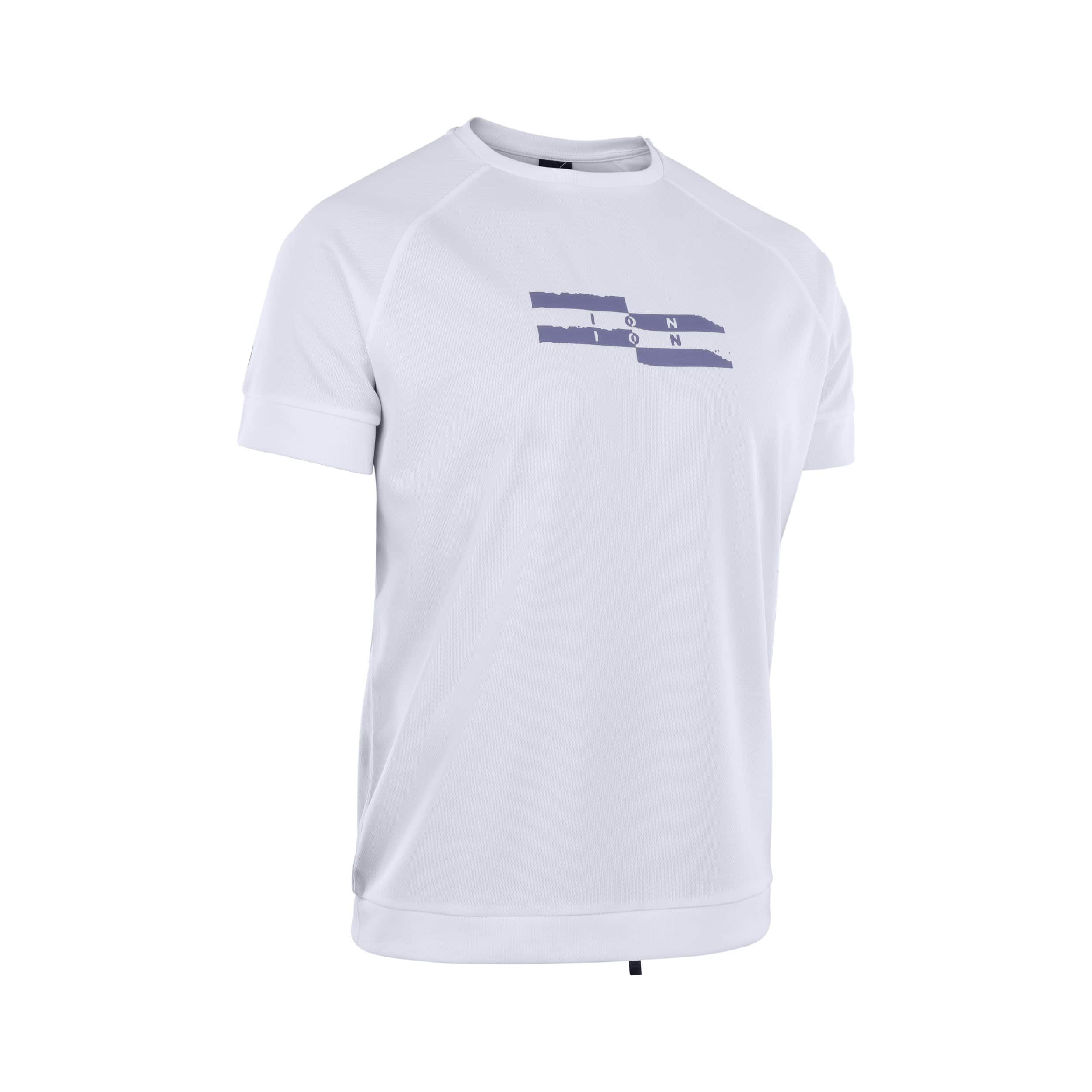 חולצת גלישה איון שרוול קצר WETSHIRT כחול 48-small - 50-medium-2, לבן