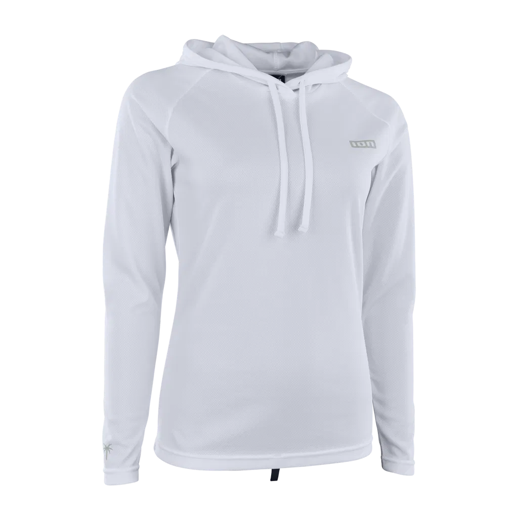 חולצת גלישה נשים הודי ION WETSHIRT 36-small שחור - 38-medium, לבן