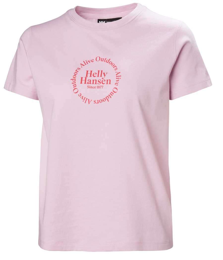 חולצת טי לנשים עם גרפיקת לוגו ליבה  | Women’s Core Graphic T-Shirt Cherry Blos XS