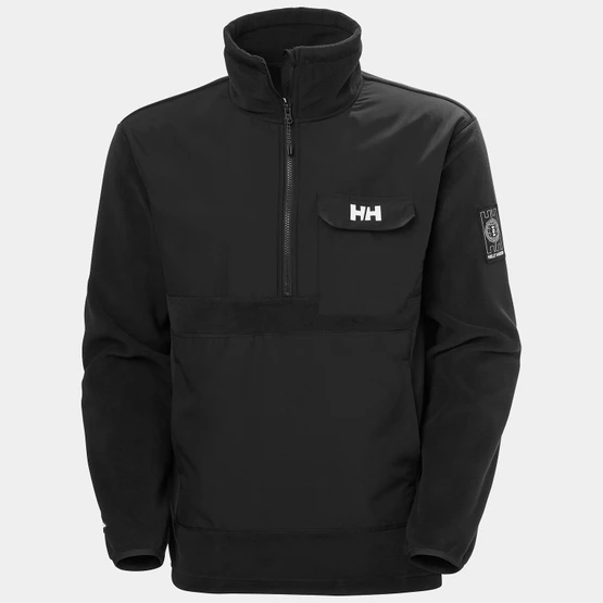 אנוראק פליס עם חצי רוכסן - יוניסקס | Unisex Play Half-Zip Fleece Anorak Utility Green - 991