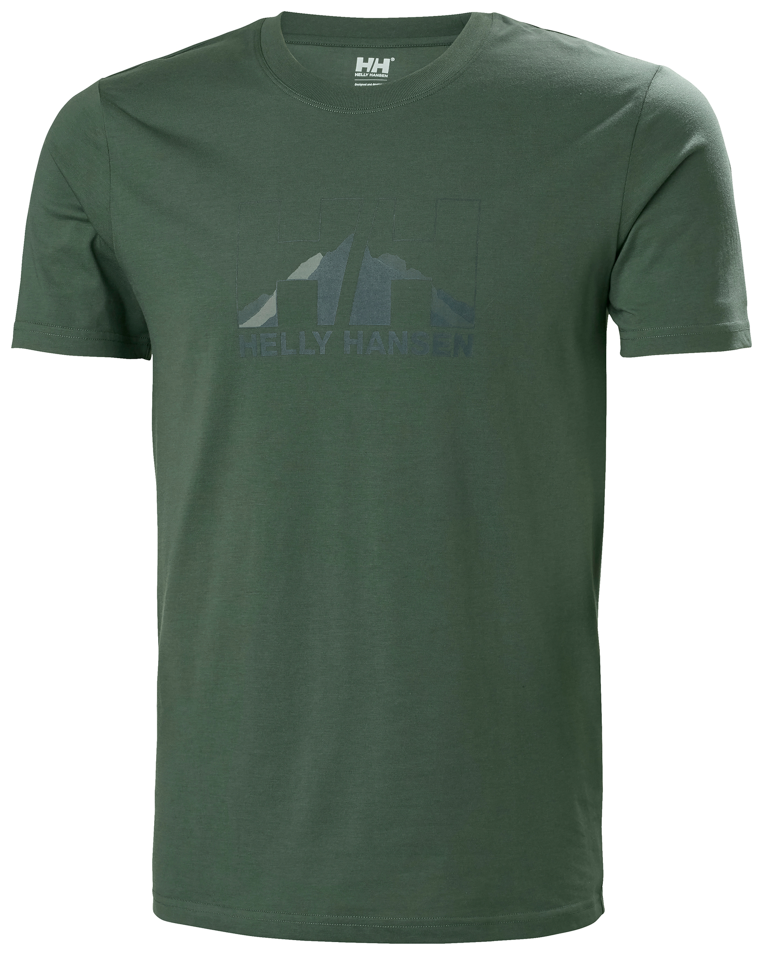 חולצת טי לוגו הר צפוני | Men's Nord Graphic T-Shirt Grey Fog S
