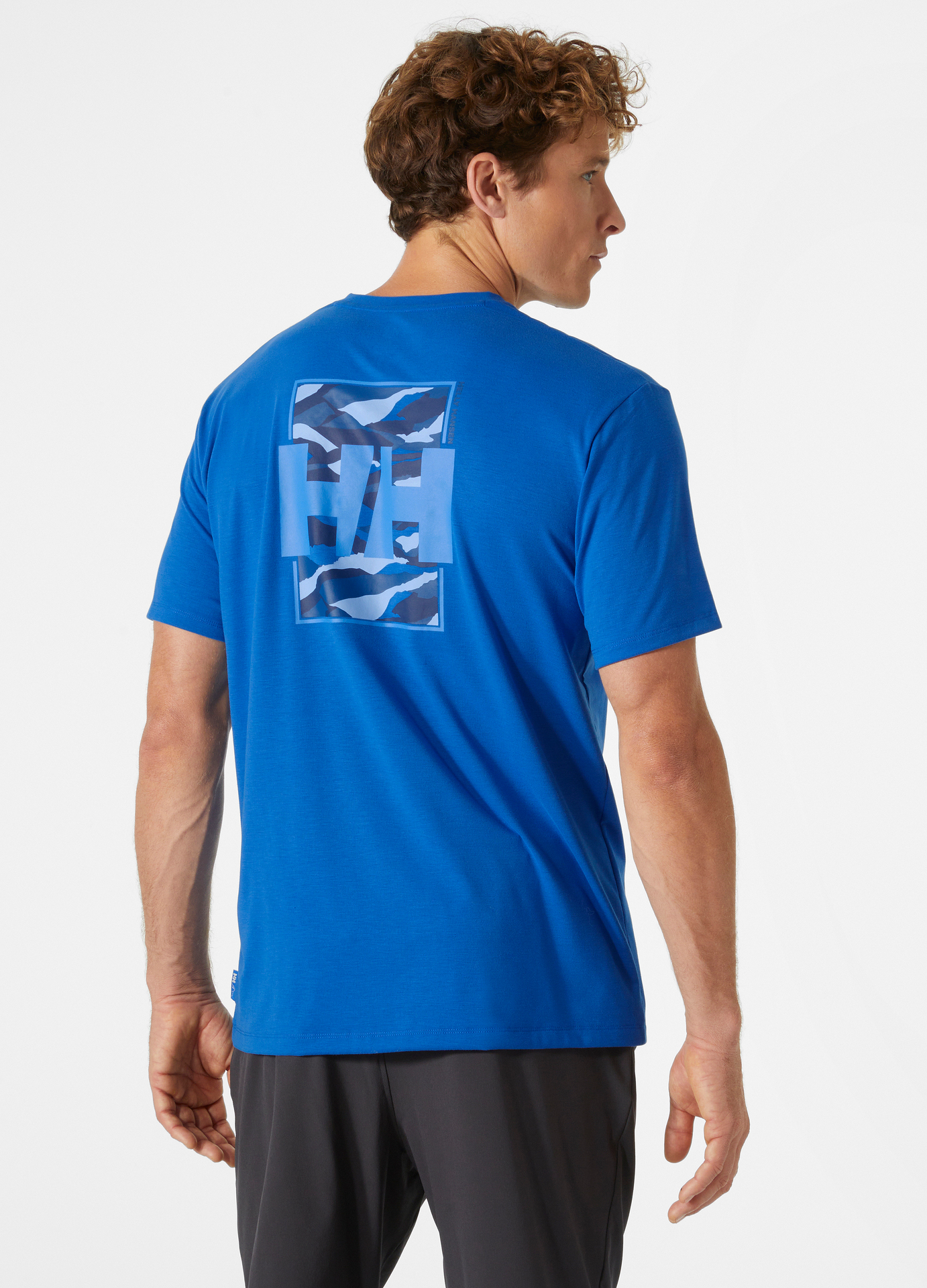 חולצת טי גרפית לגברים מחומר ממוחזר | Men's Skog Recycled Graphic T-Shirt Snow M