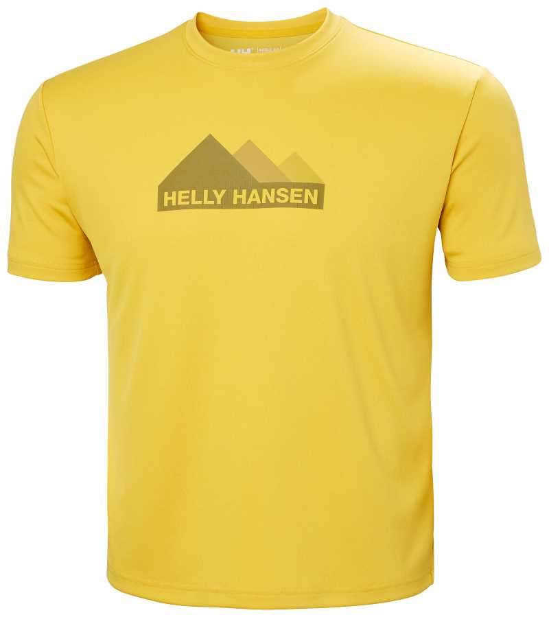 חולצת טי HH טכנית וגרפית לגברים | Men's HH Tech Graphic T-Shirt Terrazzo S