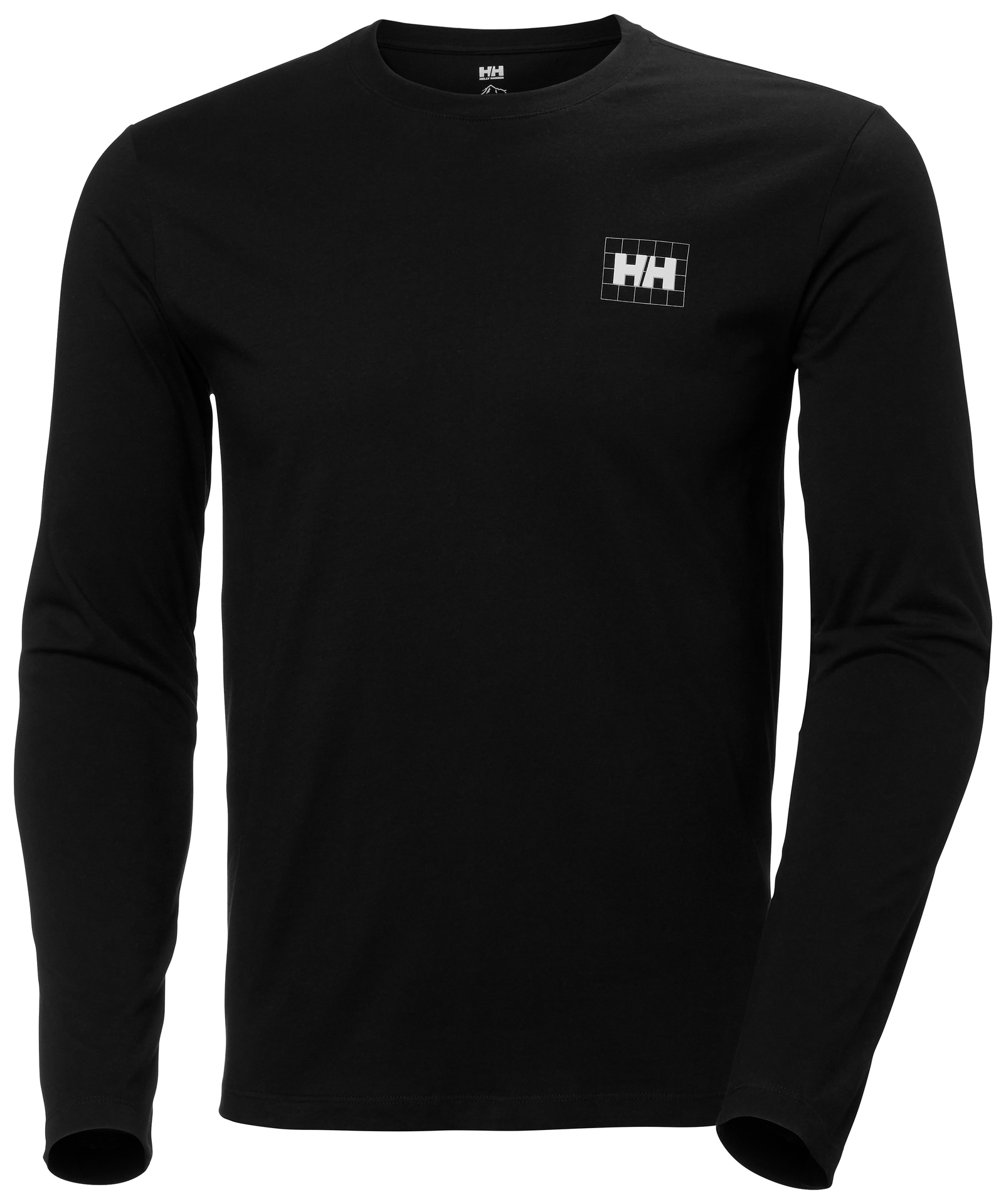 חולצה גרפית לגברים כותנה אורגנית ש.ארוך | Men's F2F Organic Cotton LS T-Shirt זית אמיתי S - x-large