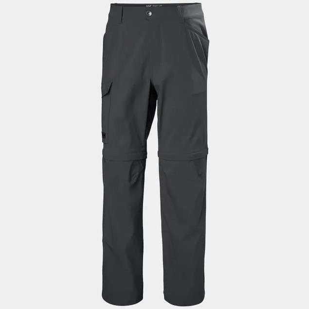 מכנסי טיולים מתקצרים 2 ב 1 | Men’s Elv Light Zip Off Tur Pants Ebony S