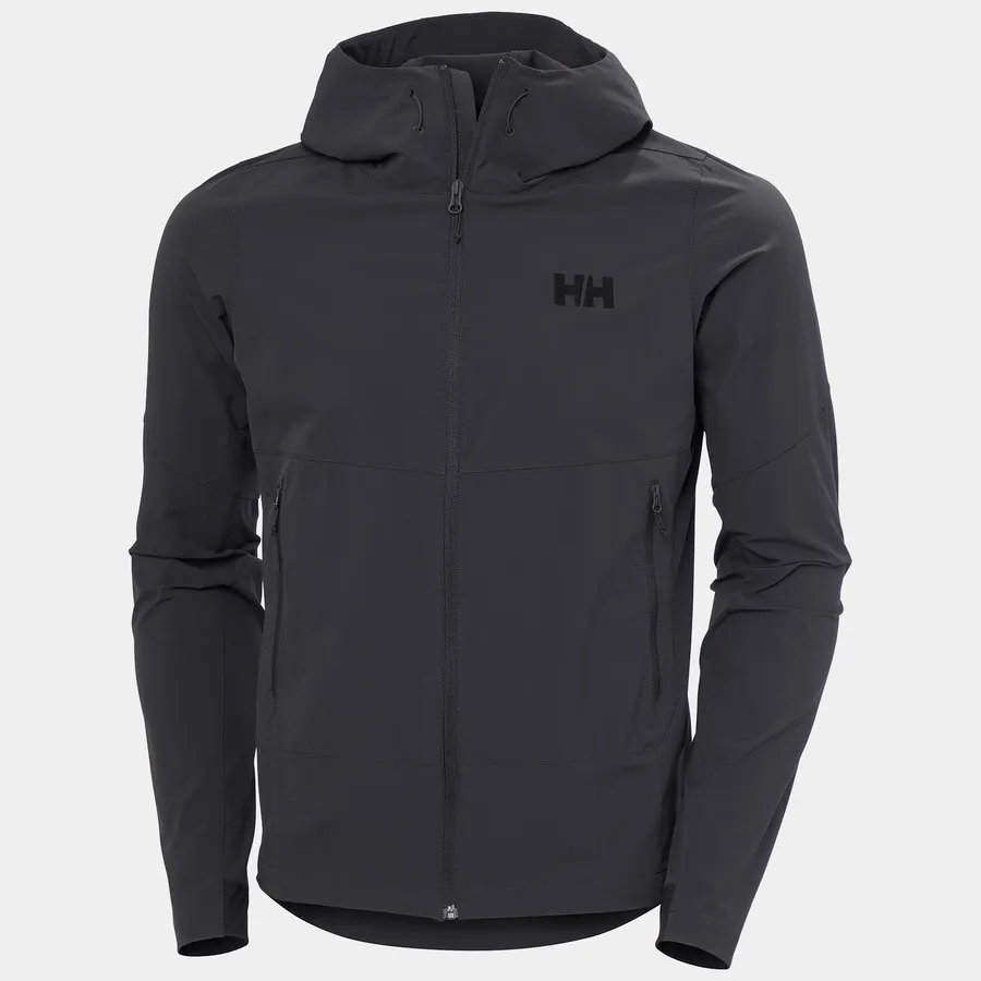 ג'קט סופטשל בלייז עם ברדס לגברים | Men's Blaze Hooded Softshell Jacket Dark Creek S